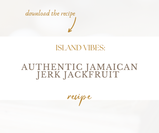 Authentic Jamaican Jerk Jackfruit