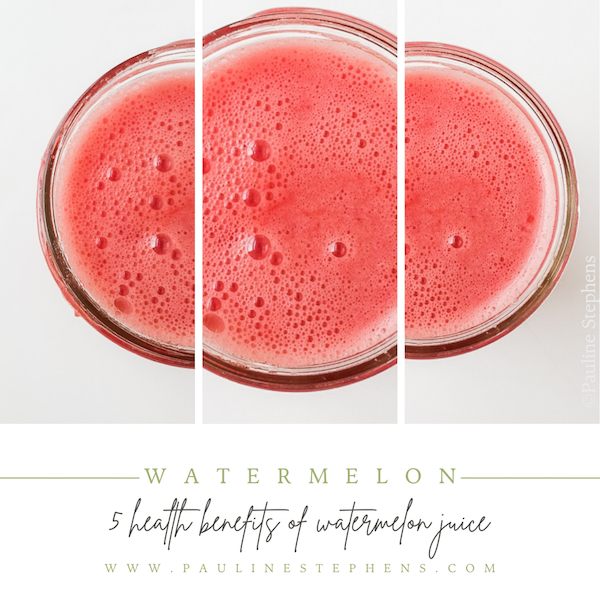 5 RECIPES AND BENEFITS OF WATERMELON JUICE