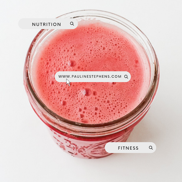 Cold pressed watermelon juice in a nice tall glass jar