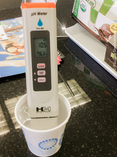 electric alkaline water tester
