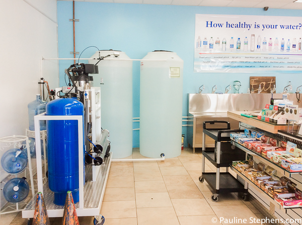 reverse osmosis machine and alkaline water